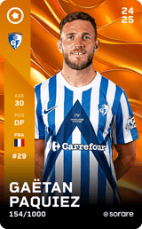 Gaëtan Paquiez - limited