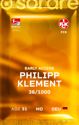 Philipp Klement - limited