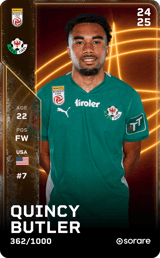 Quincy Butler - limited