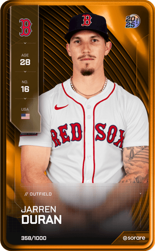 Jarren Duran - limited