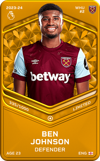 Ben Johnson - limited