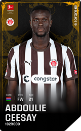 Abdoulie Ceesay - limited