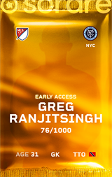 Greg Ranjitsingh - limited