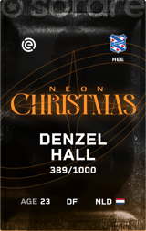 Denzel Hall - limited