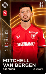 Mitchell van Bergen - limited