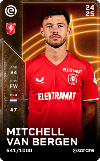 Mitchell van Bergen - limited