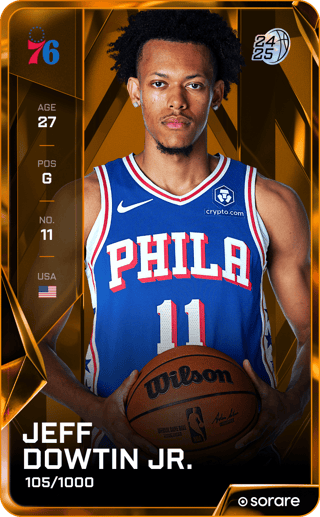 Jeff Dowtin Jr. - limited