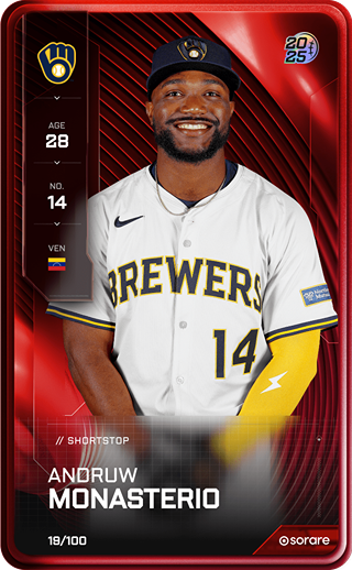 Andruw Monasterio - rare