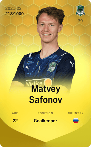 Matvey Safonov - limited