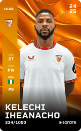 Kelechi Iheanacho - limited