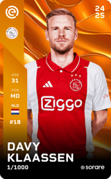 Davy Klaassen - limited
