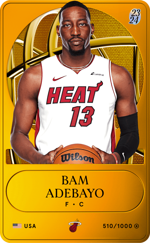 Bam Adebayo Cards – Collect and Trade • Sorare