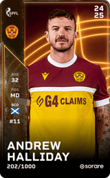 Andrew Halliday - limited