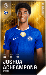 Joshua Acheampong - limited
