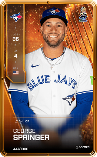 George Springer - limited