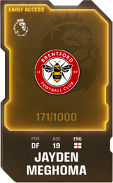 Jayden Meghoma - limited
