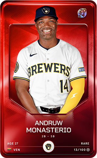 Andruw Monasterio - rare