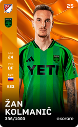 Žan Kolmanič  - limited