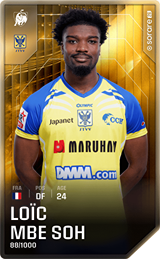 Loïc Mbe Soh - limited