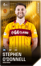 Stephen O'Donnell - limited