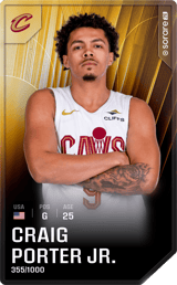 Craig Porter Jr. - limited