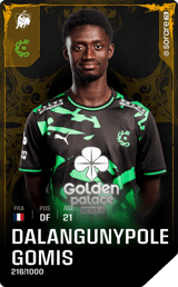 Dalangunypole Gomis - limited
