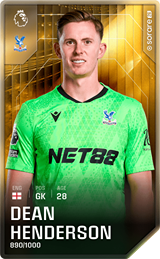Dean Henderson - limited