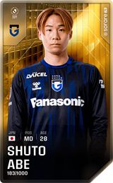 Shuto Abe - limited