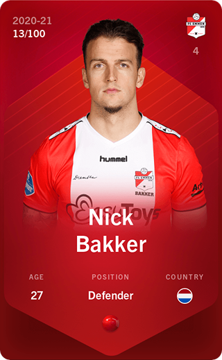 Nick Bakker - rare