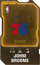 Johni Broome - limited