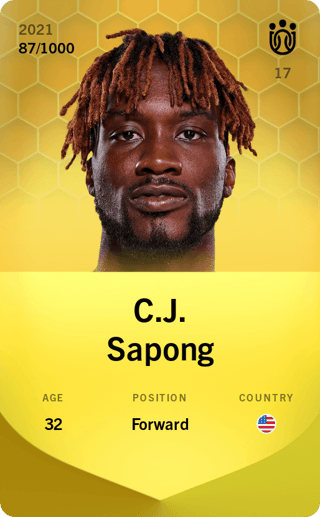 C.J. Sapong - limited