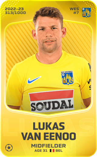 Lukas Van Eenoo - limited