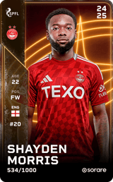 Shayden Morris - limited