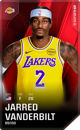 Jarred Vanderbilt - rare