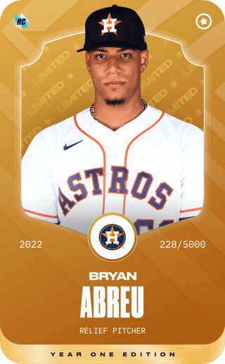 Bryan Abreu – Player Profile – Sorare