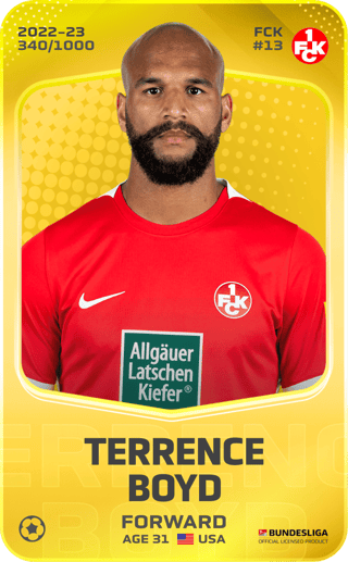 Terrence Boyd - limited