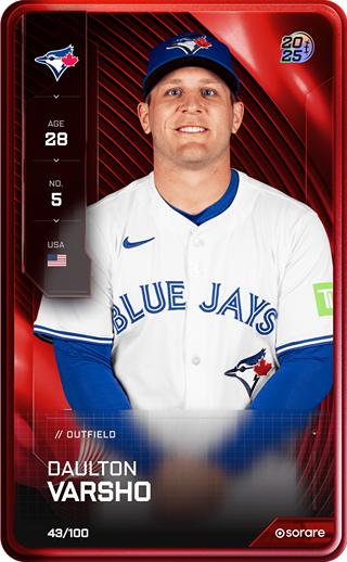 Daulton Varsho - rare