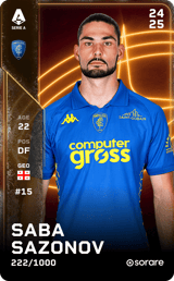 Saba Sazonov - limited