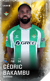 Cédric Bakambu - limited