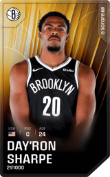 Day'Ron Sharpe - limited