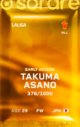 Takuma Asano - limited