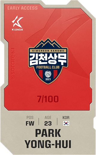 Park Yong-Hui - rare