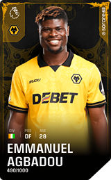 Emmanuel Agbadou - limited