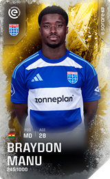 Braydon Manu - limited
