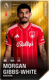 Morgan Gibbs-White - limited
