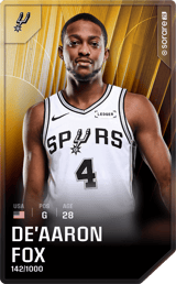 De'Aaron Fox - limited