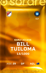 Bill Tuiloma - limited