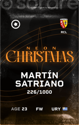 Martín Satriano - limited