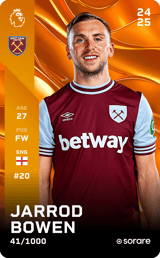 Jarrod Bowen - limited