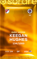 Keegan Hughes - limited